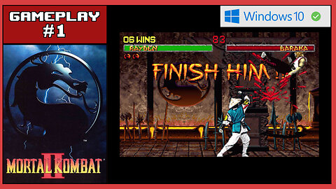 Mortal Kombat II (PC Gameplay, Windows 10, 2024) #oldgames #windows10 #gameplay #gaming #viral