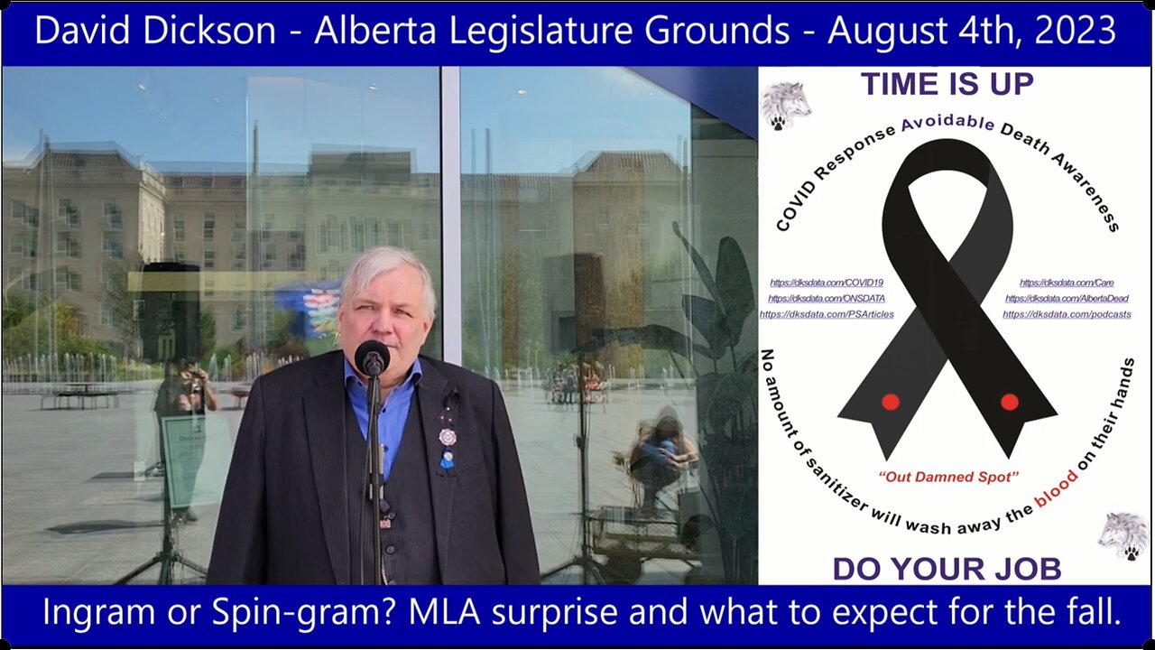 David Dickson - Alberta Legislature Grounds - August 4th, 2023