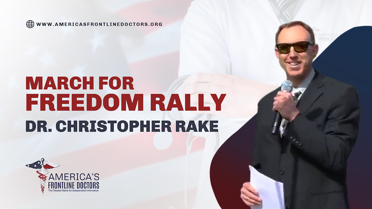 Los Angeles March for Freedom Rally with Dr. Christopher Rake