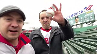 Batting Practice at Fenway Park - Sox vs Sox - TWE 0354