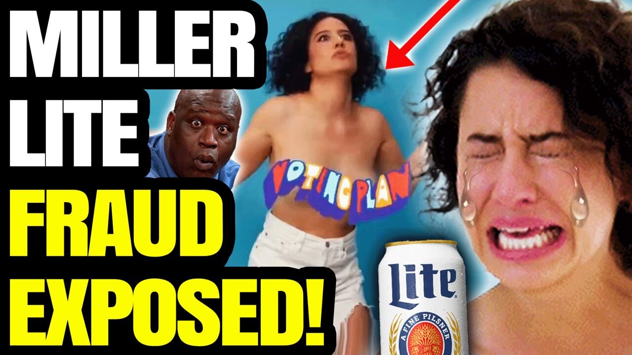 Miller Lite Woke Spokeswoman EXPOSED | Topless Ads For Democrat Party | 'Eat Their A**!'