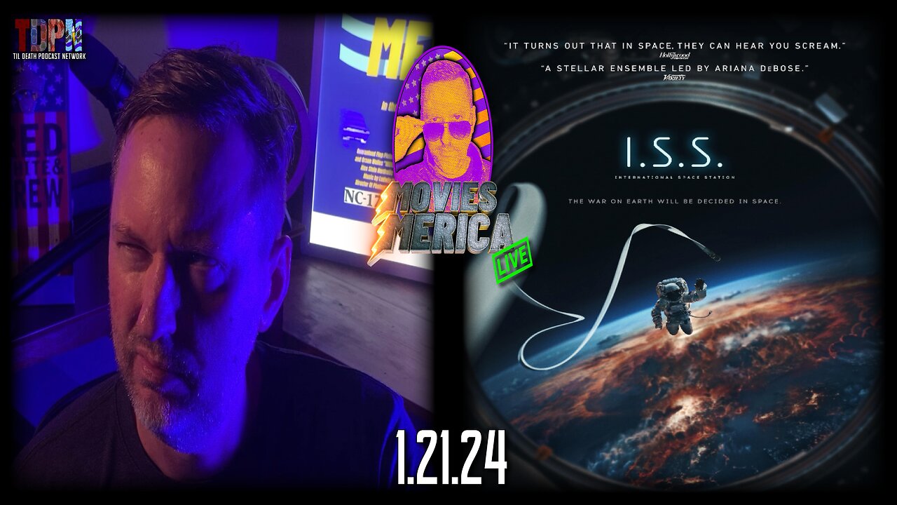 I.S.S. (2023) SPOILER FREE REVIEW LIVE | Movies Merica | 1.21.24