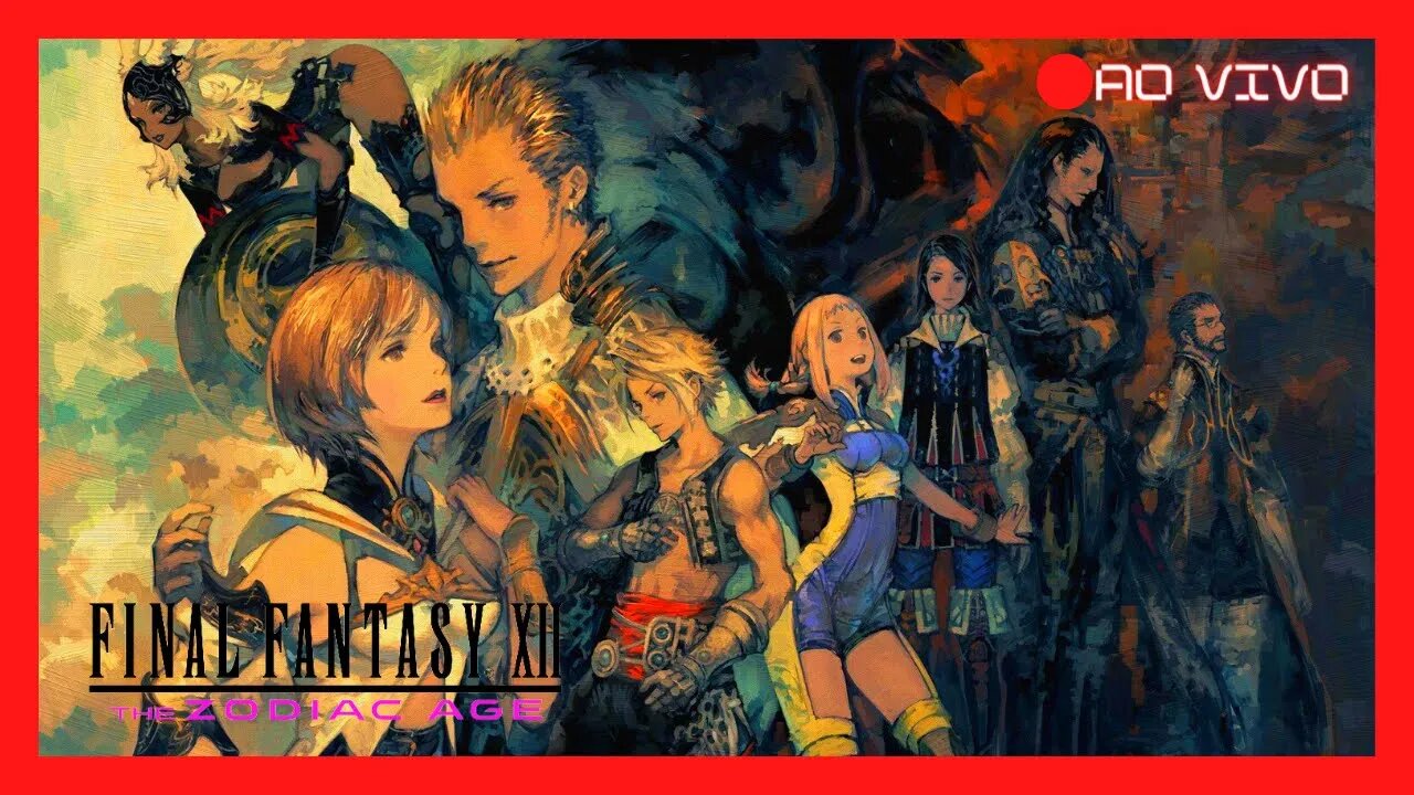 🔴LIVE - UM DOS MELHORES FINAL FANTASY JA FEITO ?? - Final Fantasy XII zodiac age