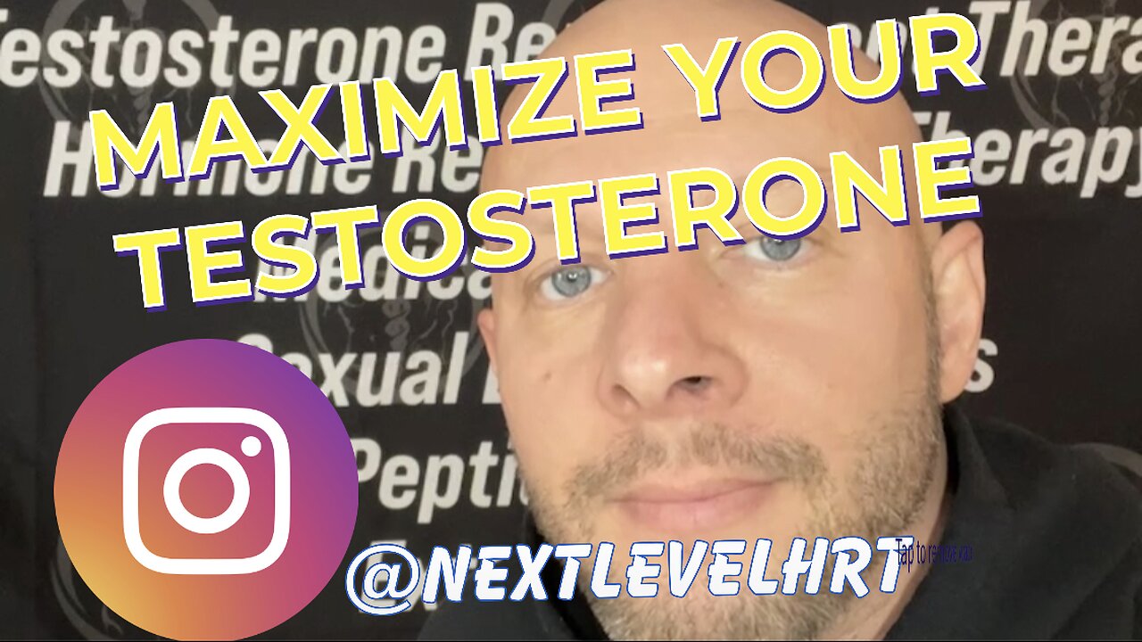 MAXIMIZE YOUR TESTOSTERONE