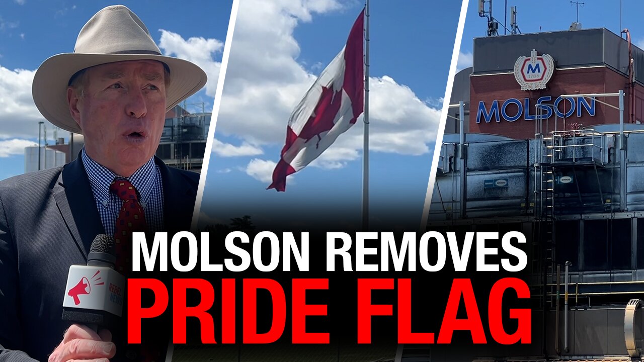 Big Win: Molson's Toronto brewery decides NOT to replace its huge Canadian flag with a rainbow flag