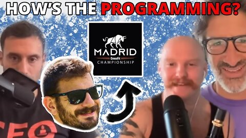 Madrid CrossFit Championship Programming Show w/ JR and Taylor