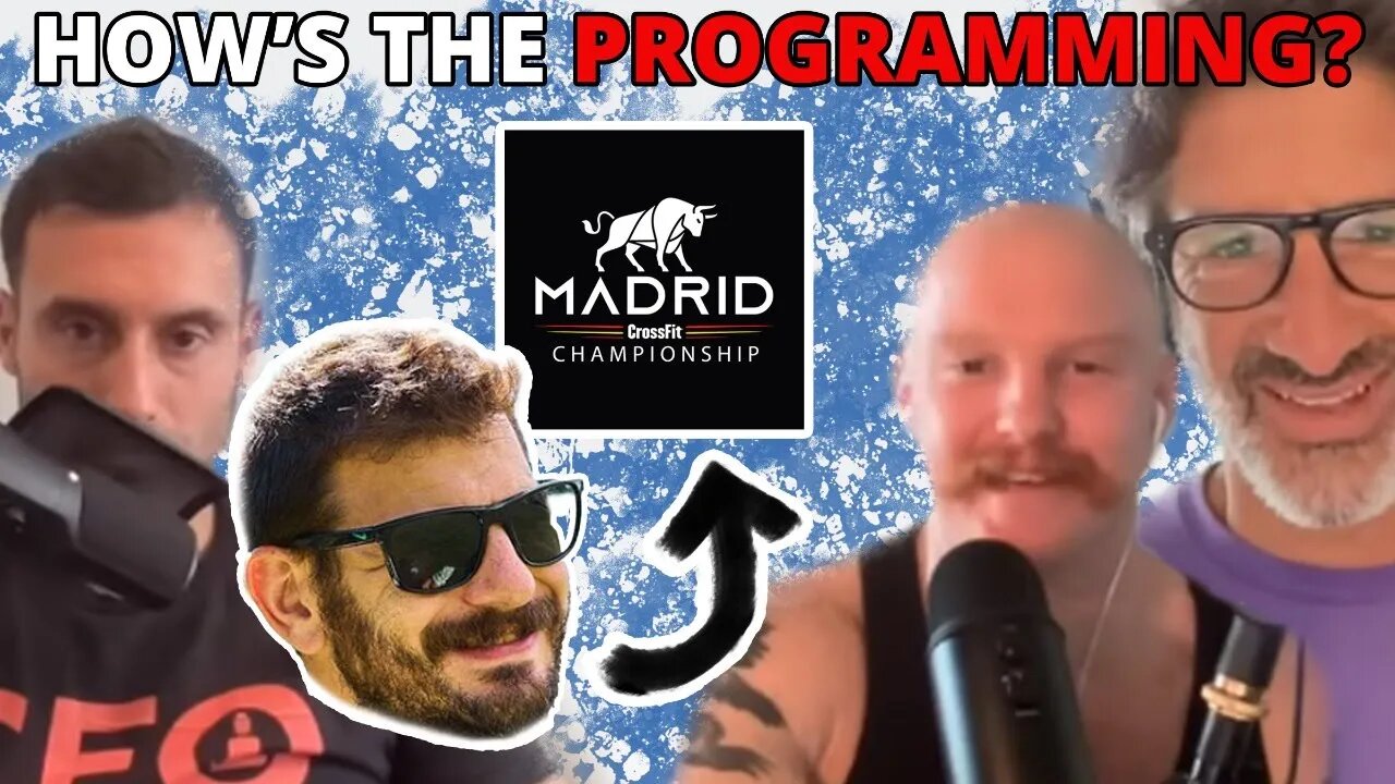 Madrid CrossFit Championship Programming Show w/ JR and Taylor