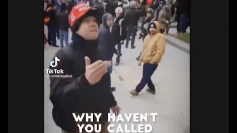 Real MAGA tells Police off for not securing the Capitol building