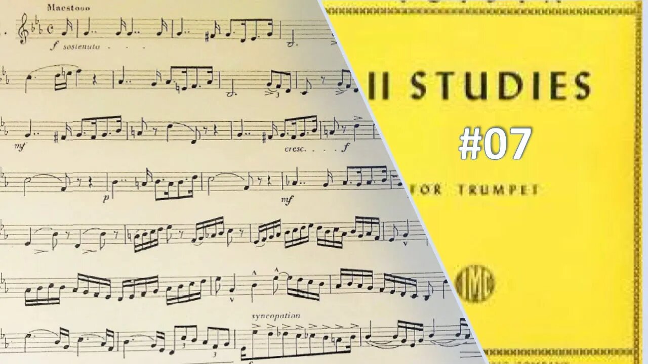 🎺🎺🎺 [TRUMPET ETUDE] Voisin 11 Estudos para trompete - #07 por Helder Passinho Jr.