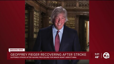 Attorney Geoffrey Fieger suffers stroke, 'working hard in his recovery'