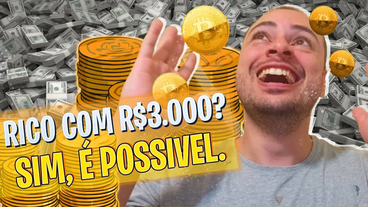 COMO FICAR RICO COM BITCOIN GANHANDO SATOSHIS DE GRAÇA! FAÇA PARTE DOS 15% MAIS RICOS EM BITCOIN