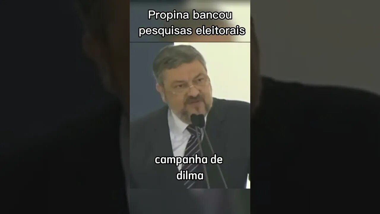 Propina bancou pesquisas eleitorais