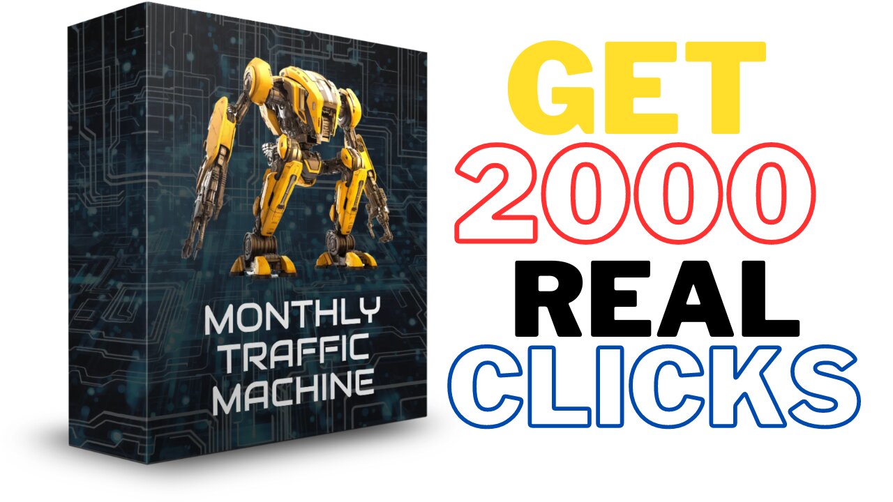 Monthly Traffic Machine Review– Autopilot Monthly Two Thousand Real Clicks