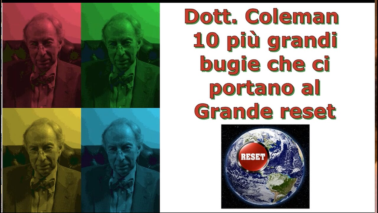 Le 10 più grandi bugie che ci portano al Grande Reset