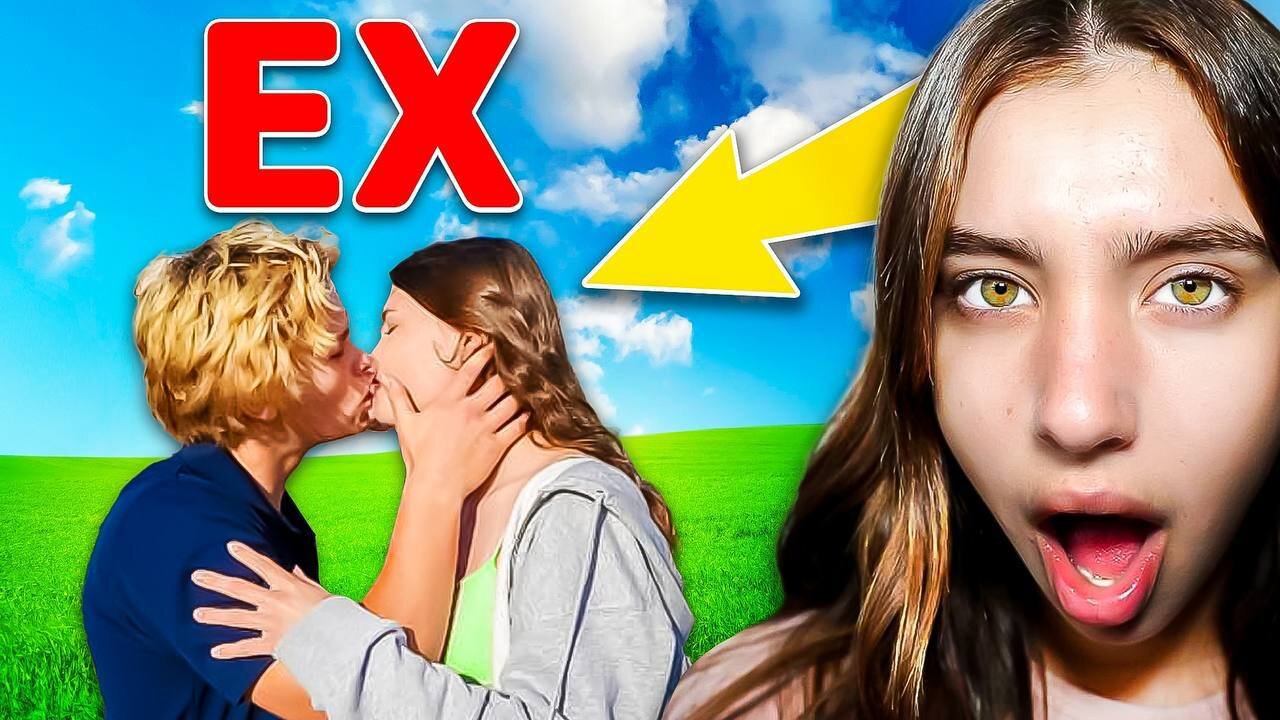 Girlfriend Watches Me Kiss My Ex...