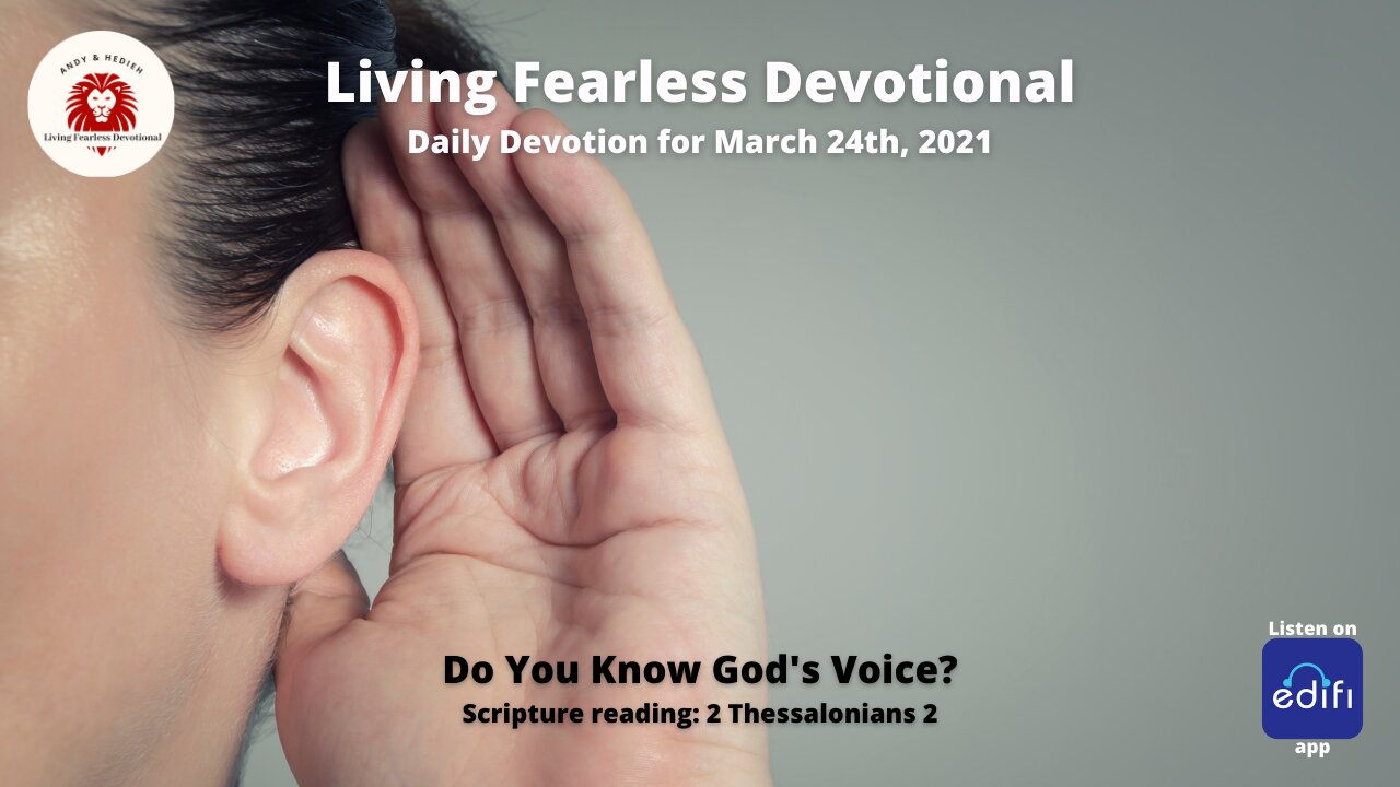 Do You Know God's Voice?