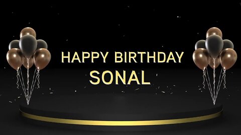 Wish you a very Happy Birthday Sonal