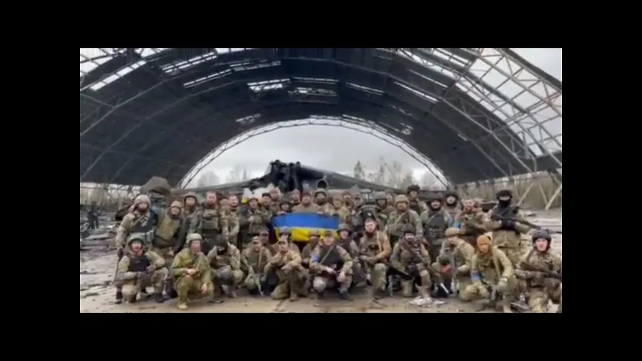 LIBERATED, Hostomel Airport has been liberated through a jointer operation led by the Ukranian army