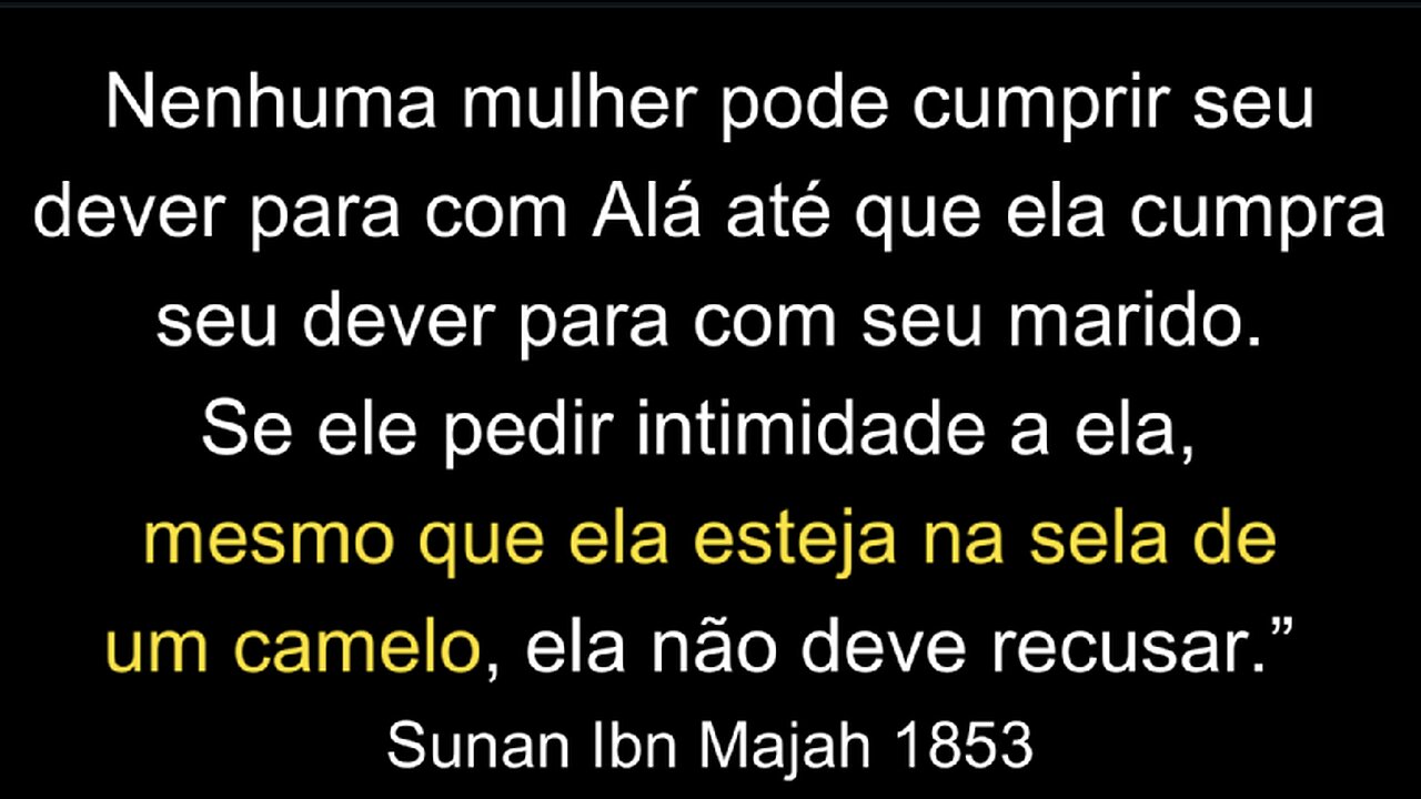 Esposa deve satisfazer sexualmente o marido até na hora do parto (islamismo)