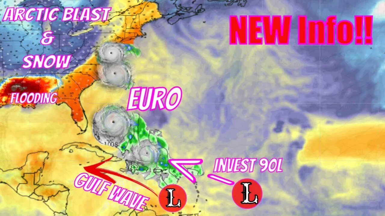 Tropical Update, Major Snow, Arctic Blast & Southern Floods Updates! - The WeatherMan Plus