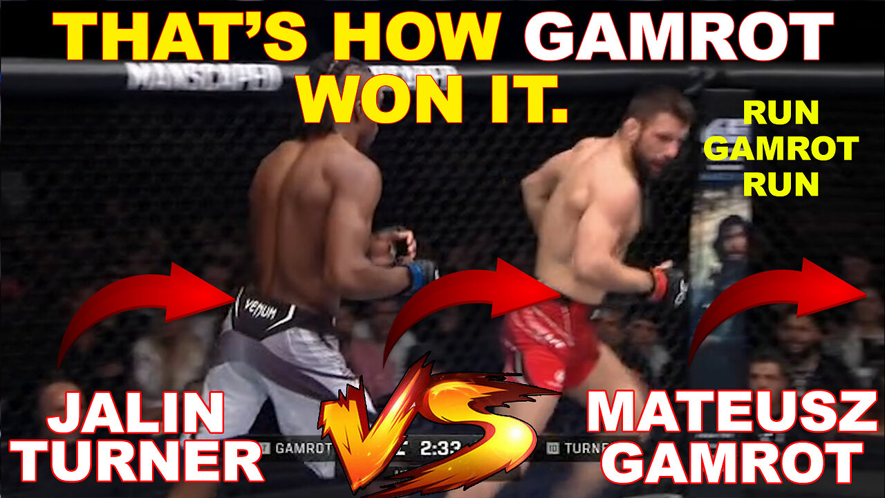 UFC 285: Mateusz Gamrot vs Jalin Turner Highlight | Every Strike Thrown | UFC 285 JONS VS GANE