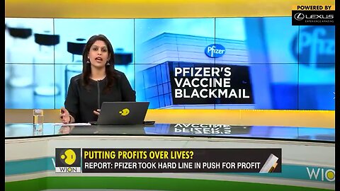 How Pfizer blackmails countries for shots - 10-31-21
