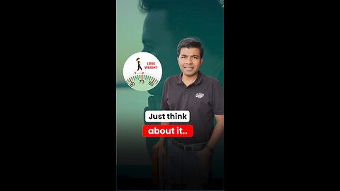 Adopt this mindset and you will lose weight and maintain for life