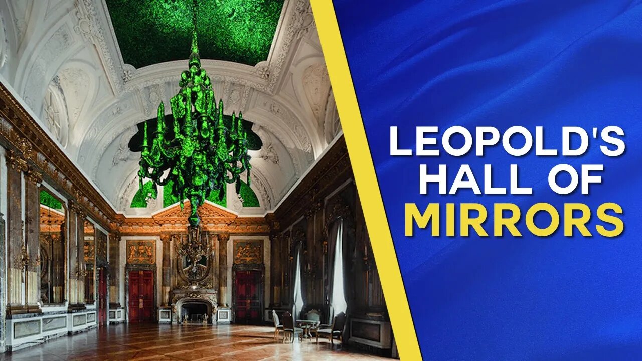 The Mirror Room of which construction began under King Leopold II evokes the Belgian Congo