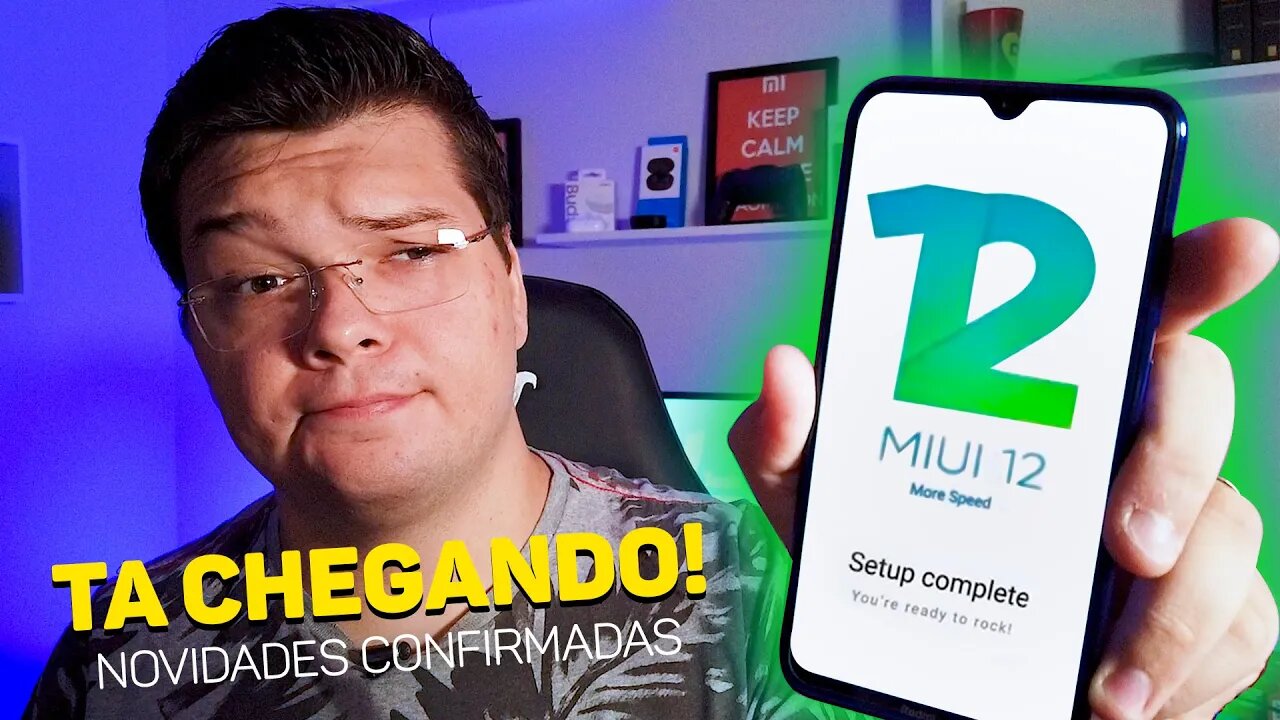 MIUI 12 E SUAS NOVIDADES CONFIRMADAS! QUASE 50 DISPOSITIVOS SERÃO ATUALIZADOS!