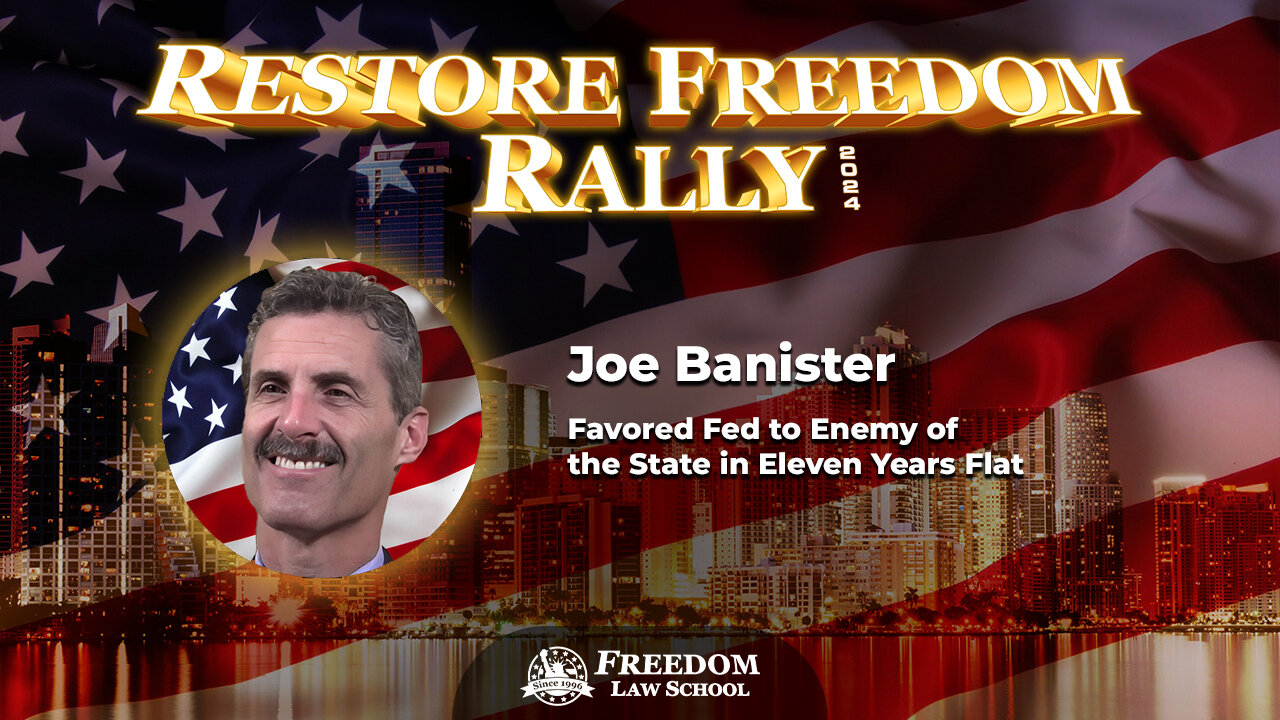 Joe Banister | Restore Freedom Rally 2024