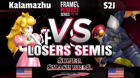 FPS3 Online Losers Semifinal - Kalamazhu (Peach) vs. BC | S2J (Captain Falcon) - Smash Melee