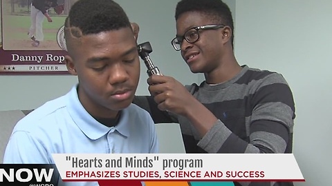 Hearts and Minds program emphasizes studeies, science and success