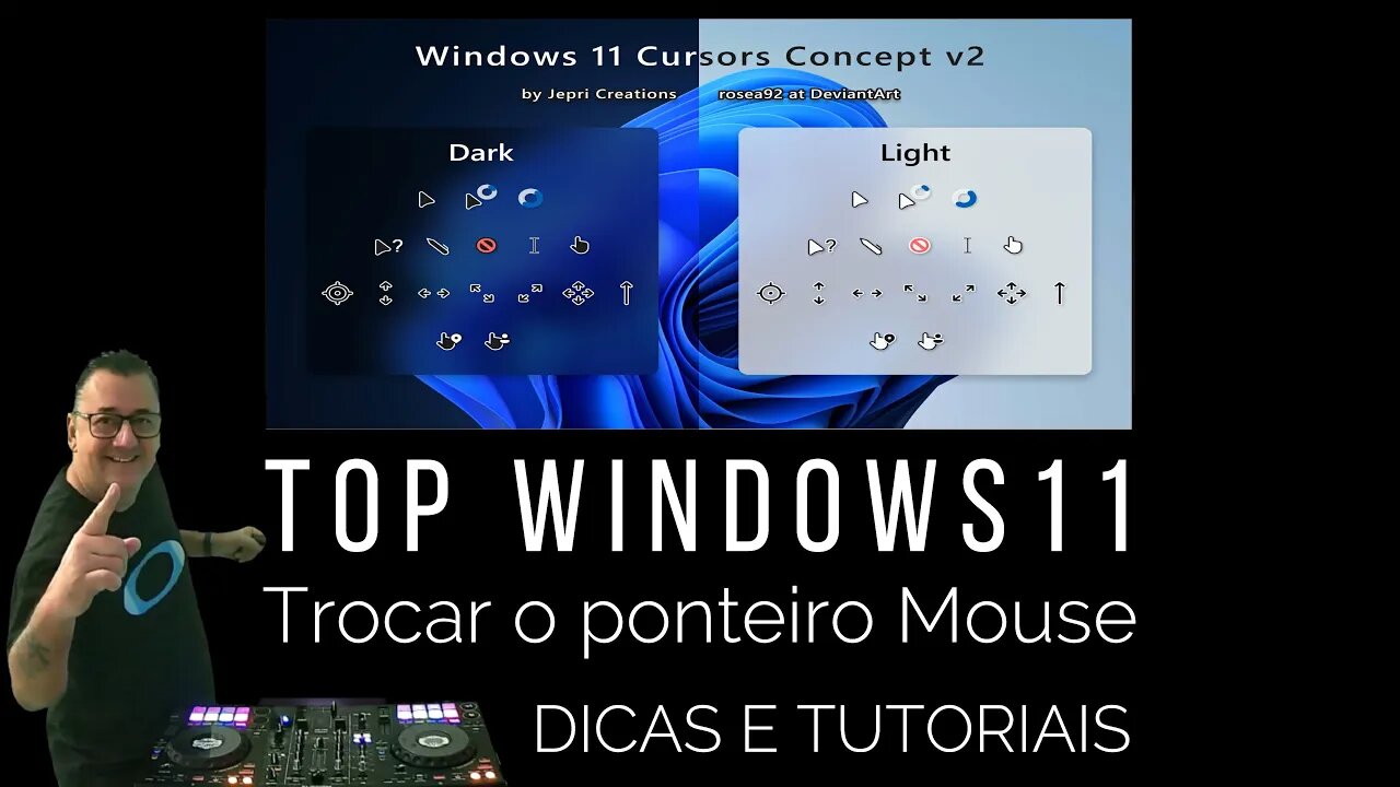 TOP Ponteiro do Mouse do Windows 11 para o Windows 10