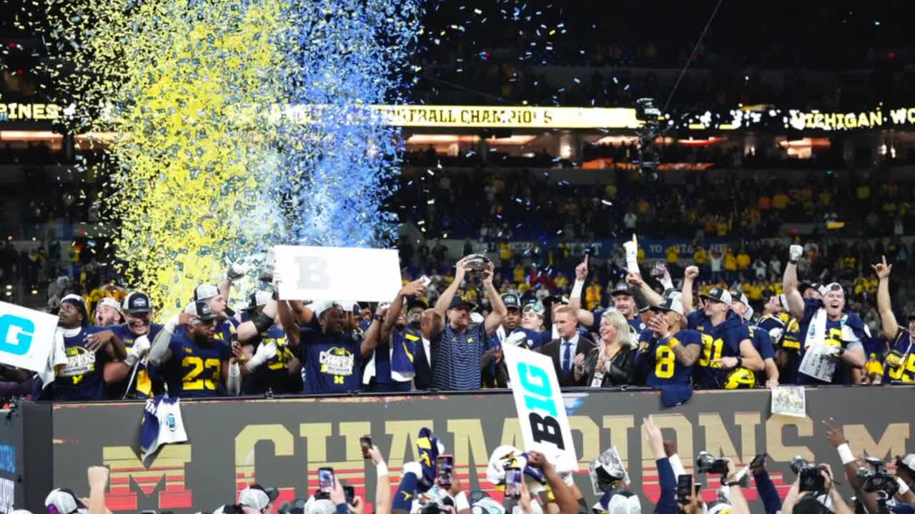 Michigan wins back-to-back Big Ten Championships