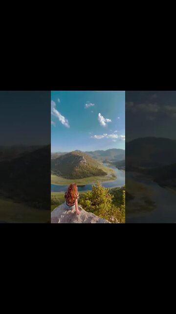 Amazing viewpoint at Montenegro