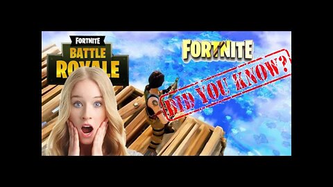 What YOU DON'T KNOW about Fortnite