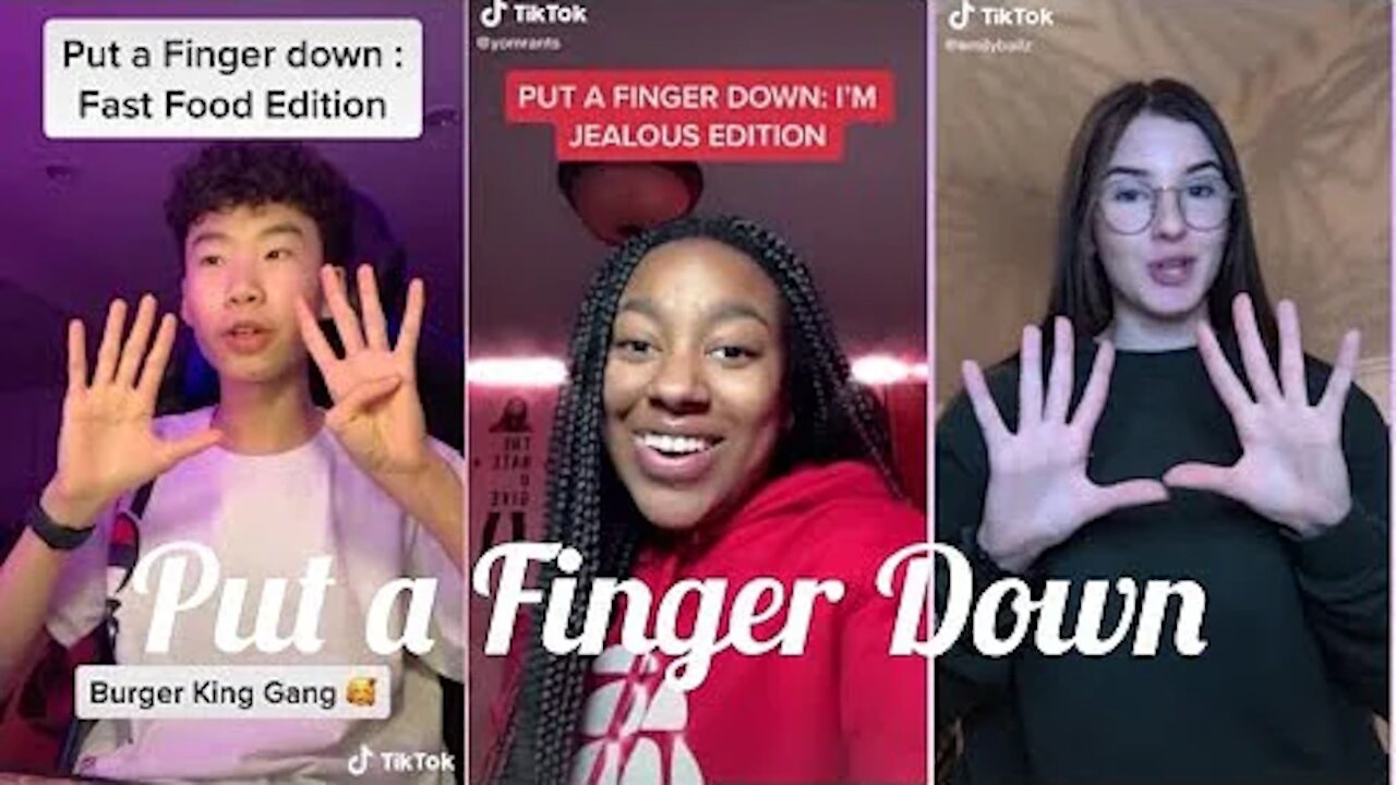 TIKTOK COMPILATION PUT A FINGER DOWN CHALLANGE