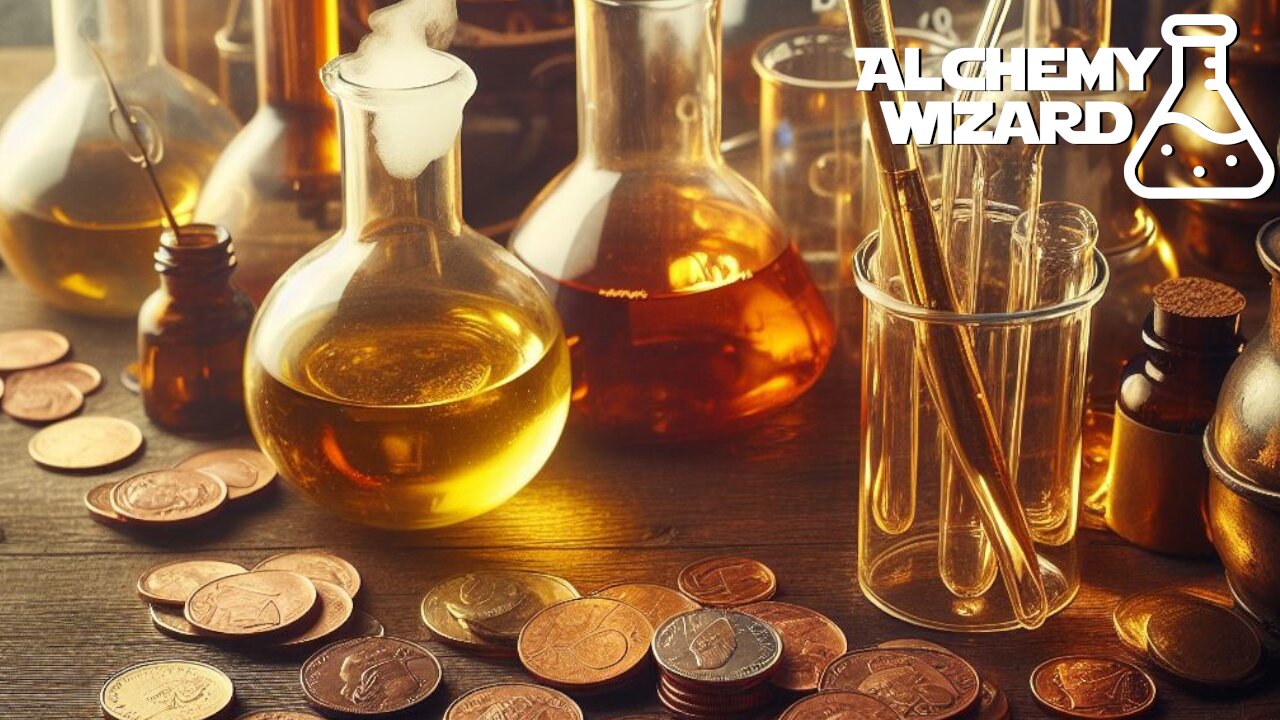 Turning Copper Pennies into Gold! It’s Alchemy!