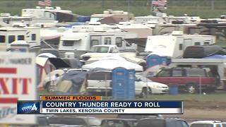 Country Thunder Music Festival deals with flood aftermath