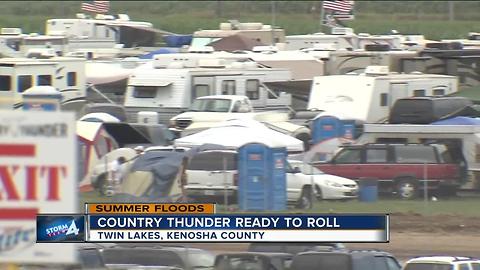 Country Thunder Music Festival deals with flood aftermath