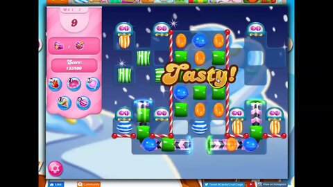 Level 3664 in Reality Levels; Winter Festival Level 7 Talkthrough in Candy Crush Saga