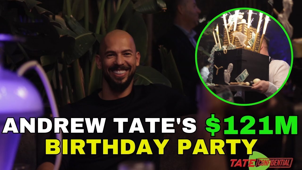 Andrew Tate Celebrates His 37th Birthday In A $121M Castle