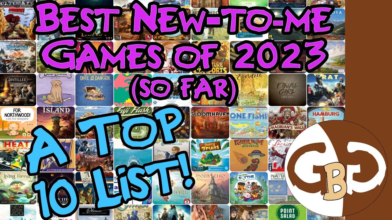 Top 10 New to Me Games in 2023 so far