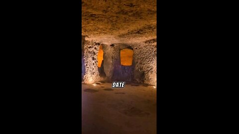 Ancient underground city in Turkey / Darinkuyu