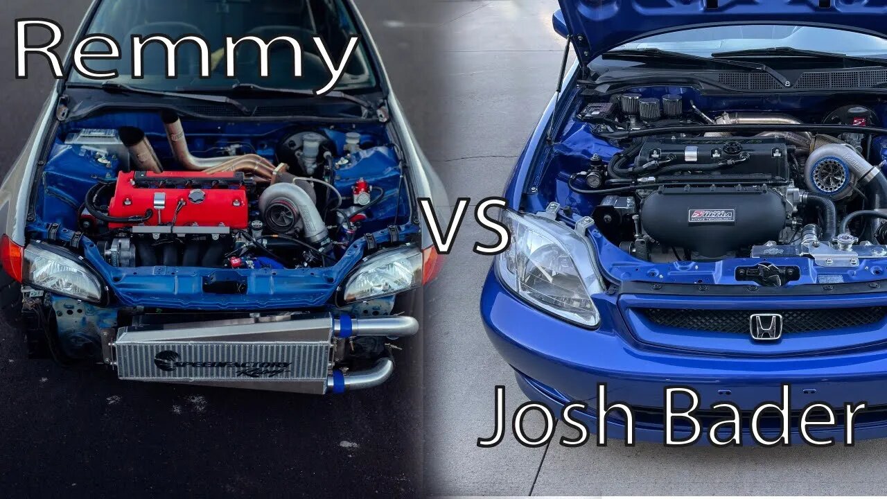 500WHP AWD Si vs 600WHP FWD EG Hatch