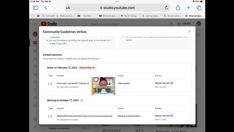 How YouTube Has Suspended my account Over a Toca Kitchen 2 Video.