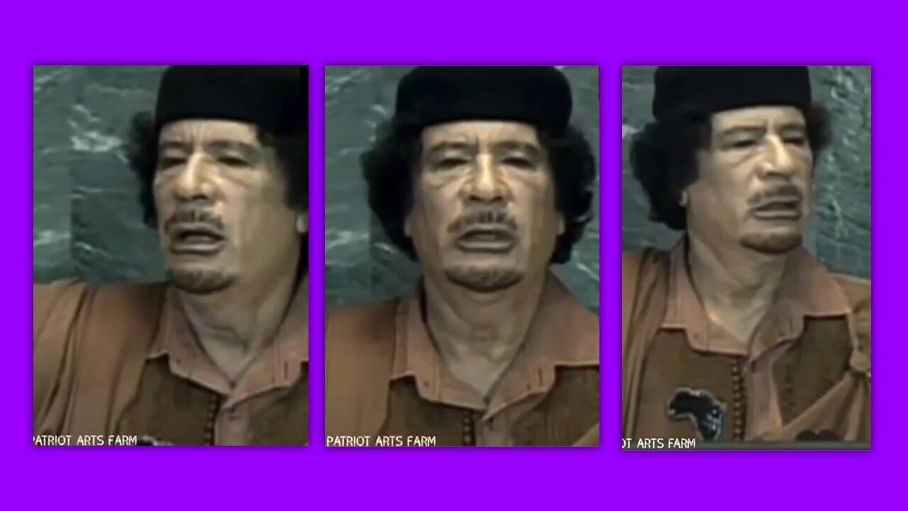 MUAMMAR GADDAFI WANTED TO KNOW WHO KILLED JFK & LEE HARVEY OSWALD - THEY KILLED HIM TOO