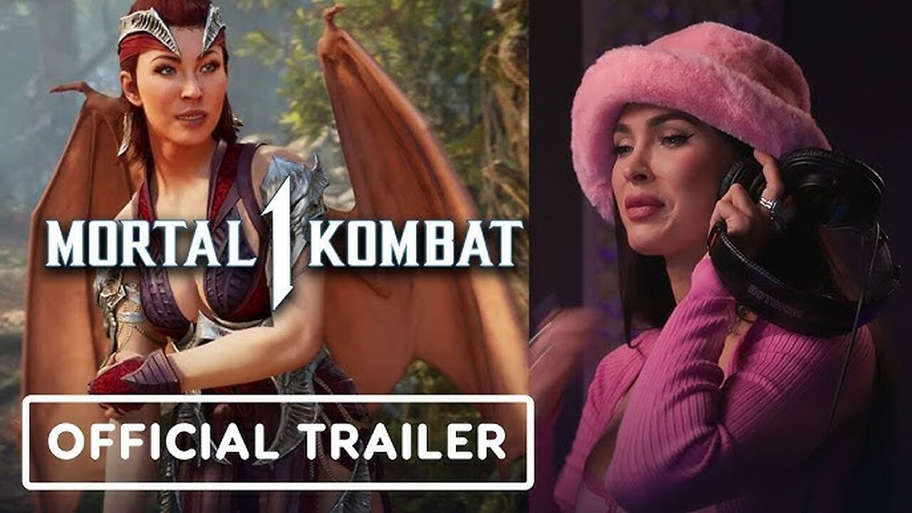 Mortal Kombat 1 - Official "Megan Fox Becomes Nitara" Trailer