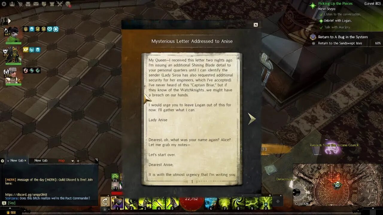 Guild Wars 2 Scarlet's War stream again! Living World season 1 part 3...!