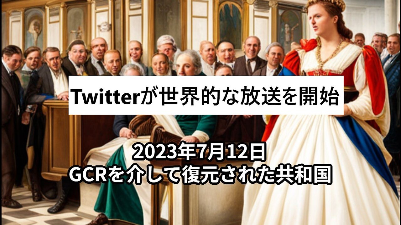 2023年7月12日：GCRを介して復元された共和国